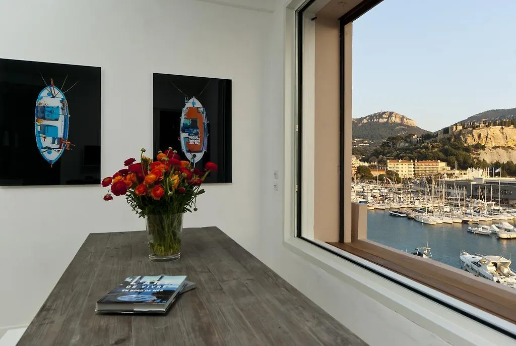 Appartement Les Barques, Vue splendide sur le port de Cassis